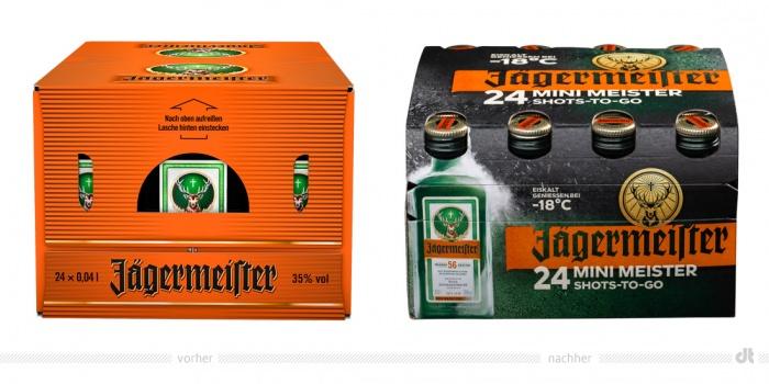 利口酒品牌Jagermeister升级了自己的包装设计