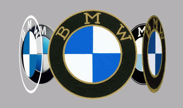 宝马的新标志设计，揭穿了它是飞机螺旋桨的神话