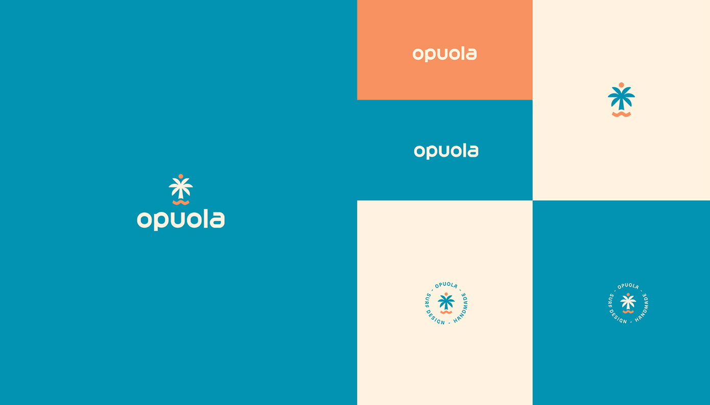 Opuola海滩启用新LOGO
