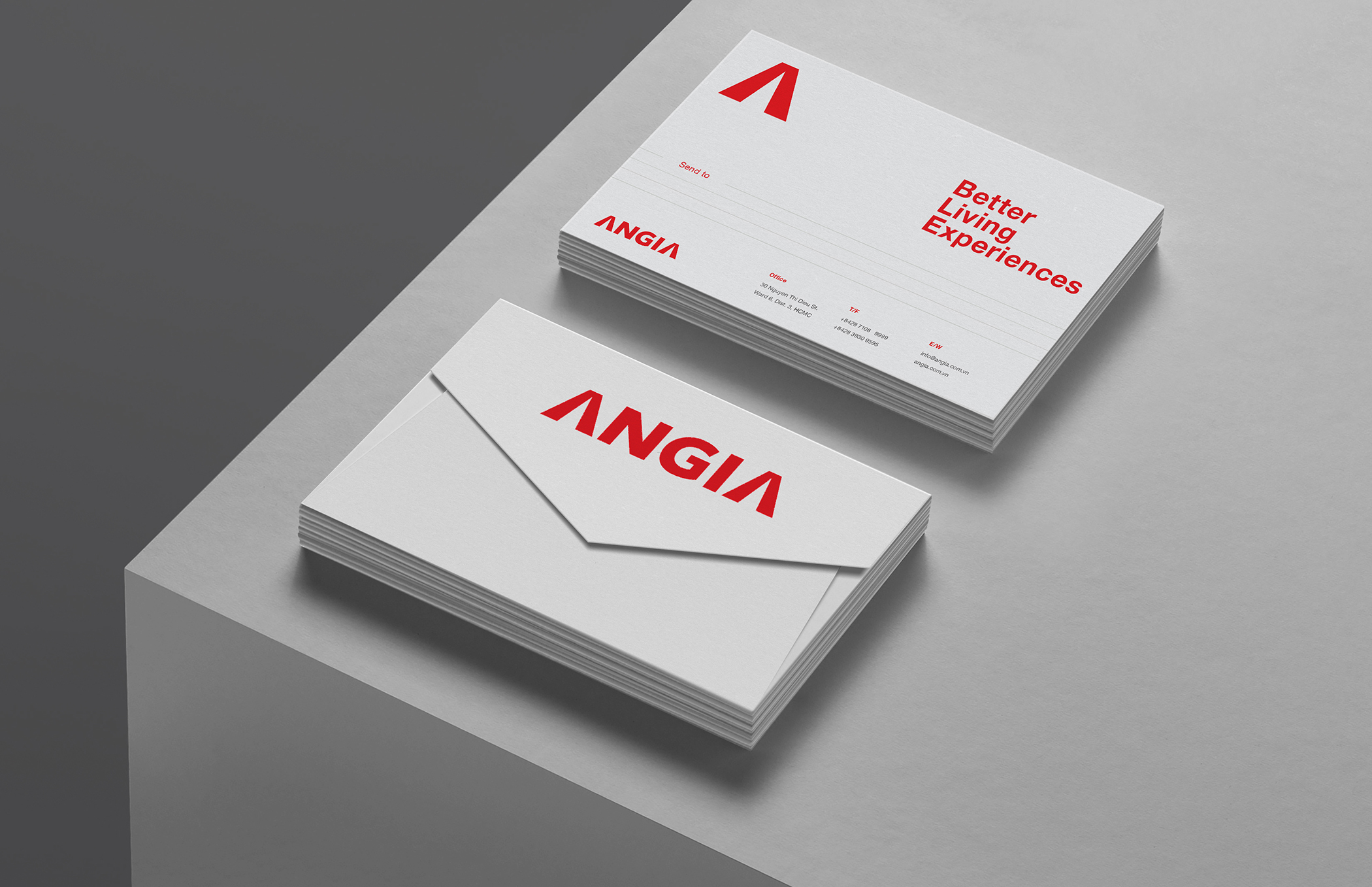 ANGIA投资公司VI设计赏析
