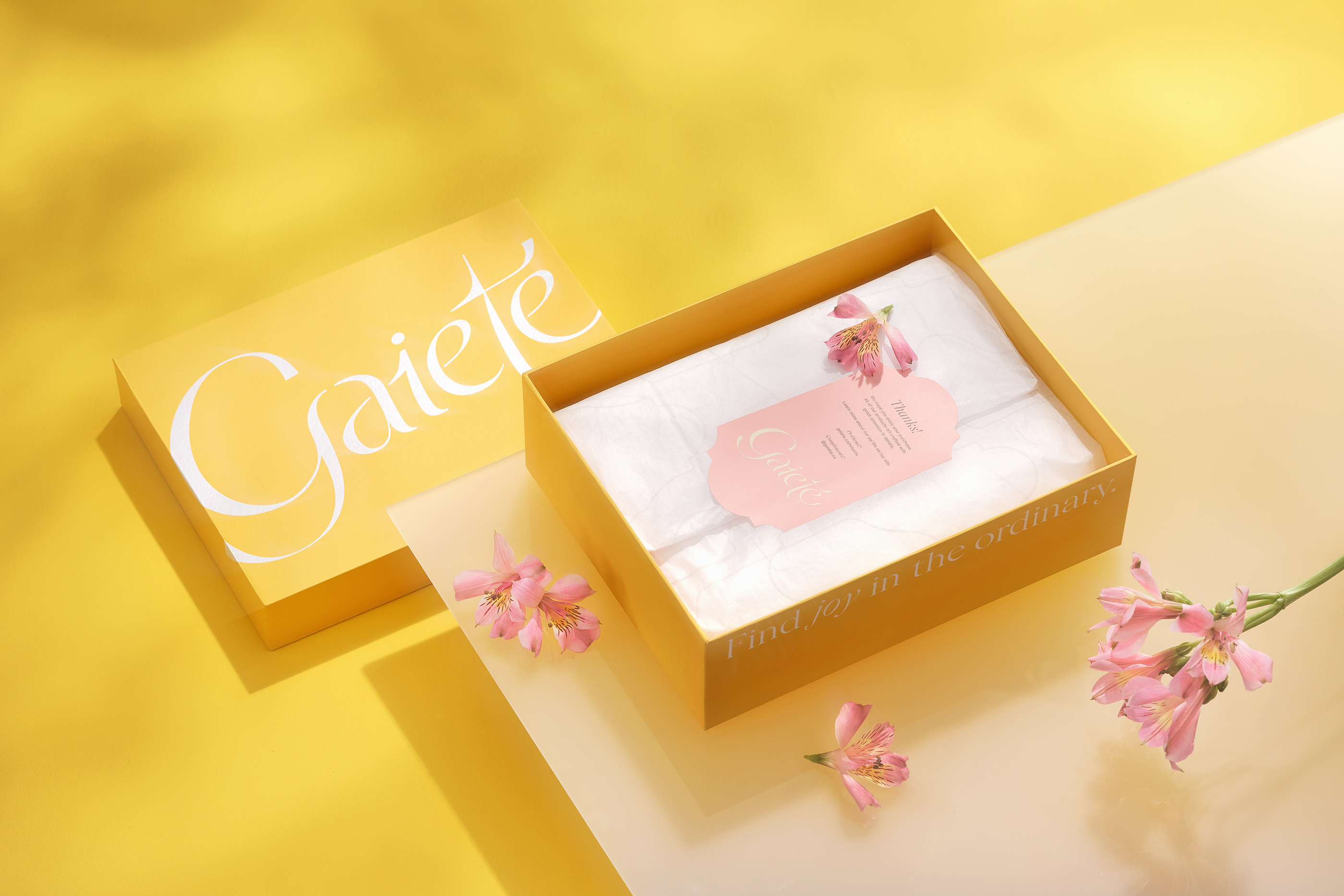 VI设计公司分享Gaieté精美包装设计