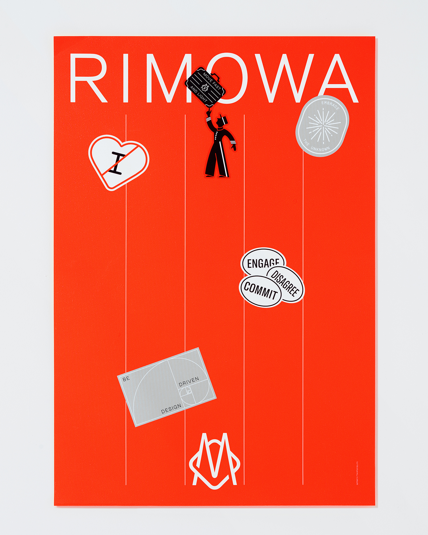 箱包行业品牌标志设计Rimowa行李制造设计