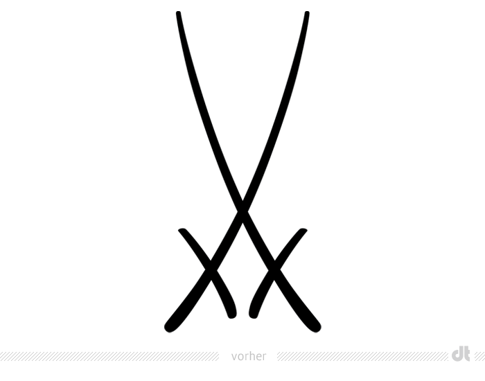 Meissen Porzellan-Manufaktur更新了LOGO设计