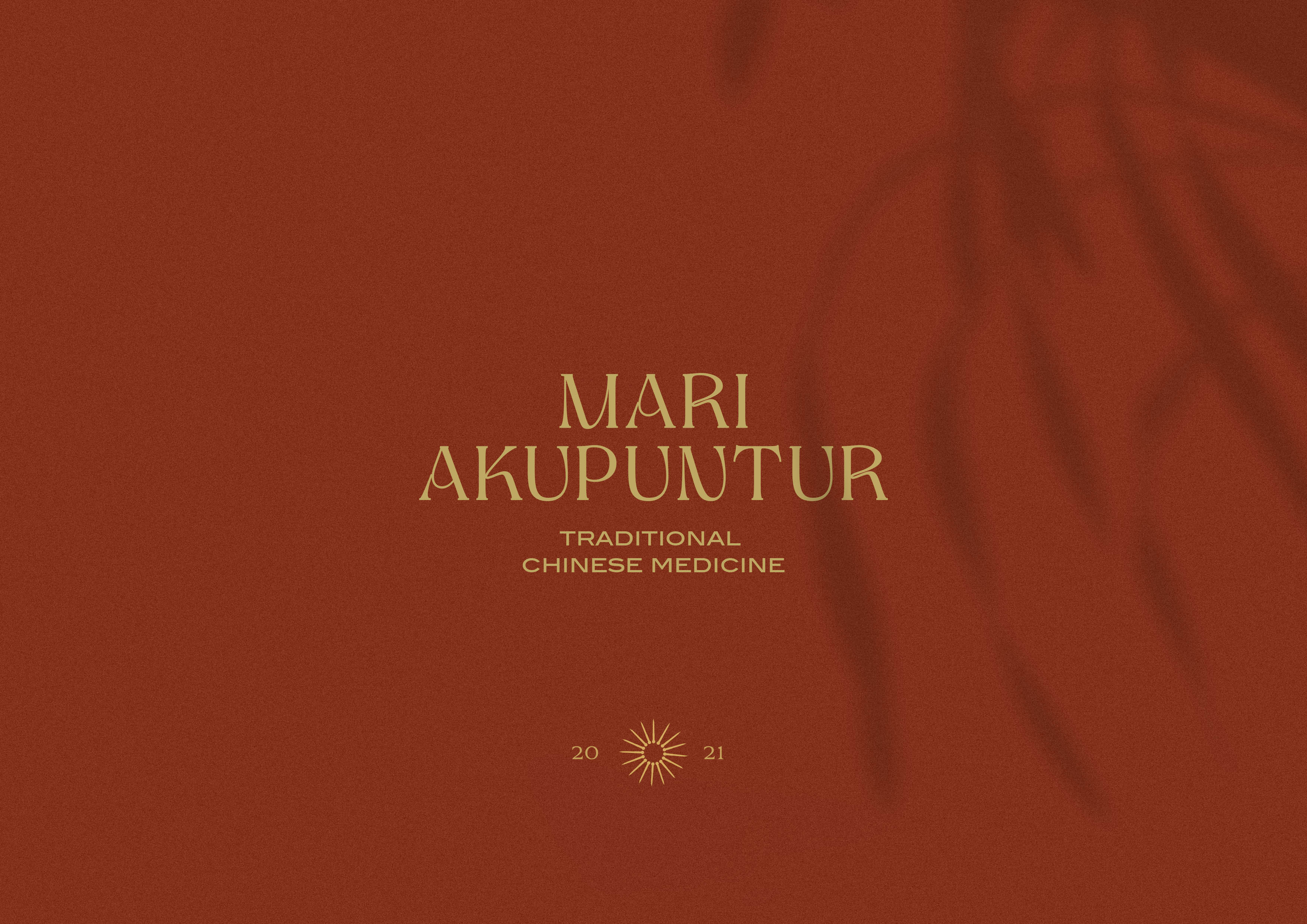 深圳VI设计公司分享：中国针灸诊所Mari Akupuntur品牌形象设计