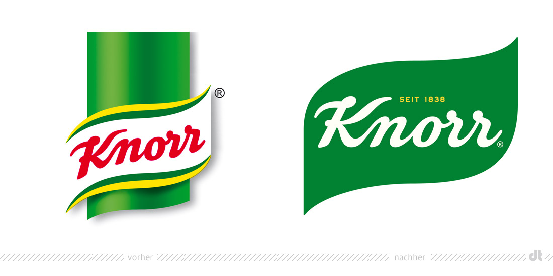品牌升级设计案例分享：Knorr克诺尔推出新的品牌徽标