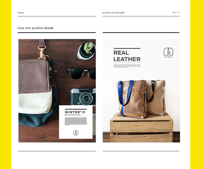 美学和功能完美结合的皮革品牌标志设计